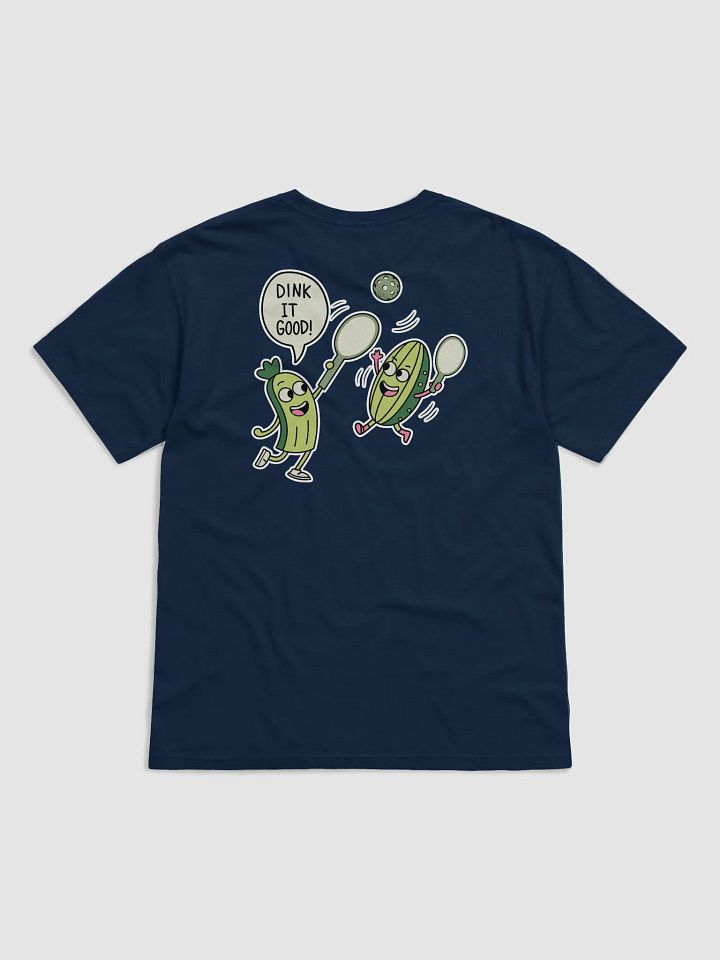 Dink It Good Pickleball Unisex Garment-Dyed T-Shirt (Back Print) product image (9)
