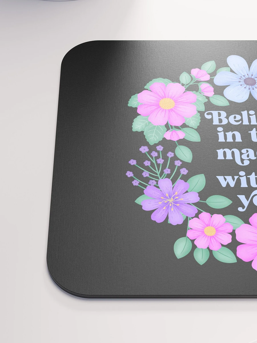 Believe in the magic within you - Mouse Pad Black product image (6)