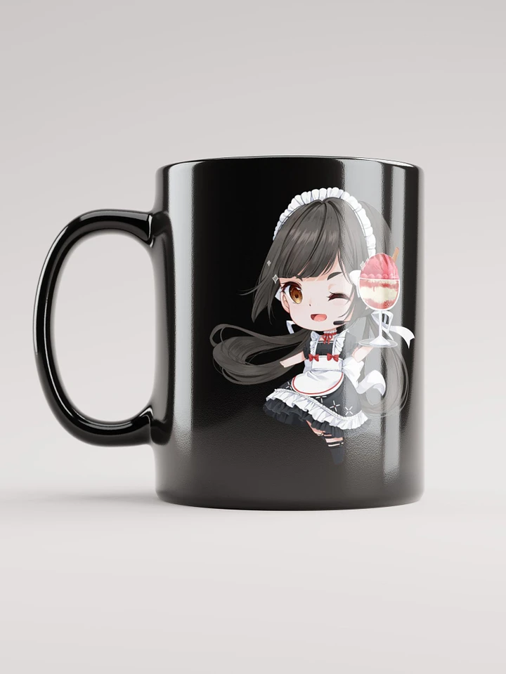 Black Glossy Mug - Annabella Maid (Tower of Fantasy) product image (1)
