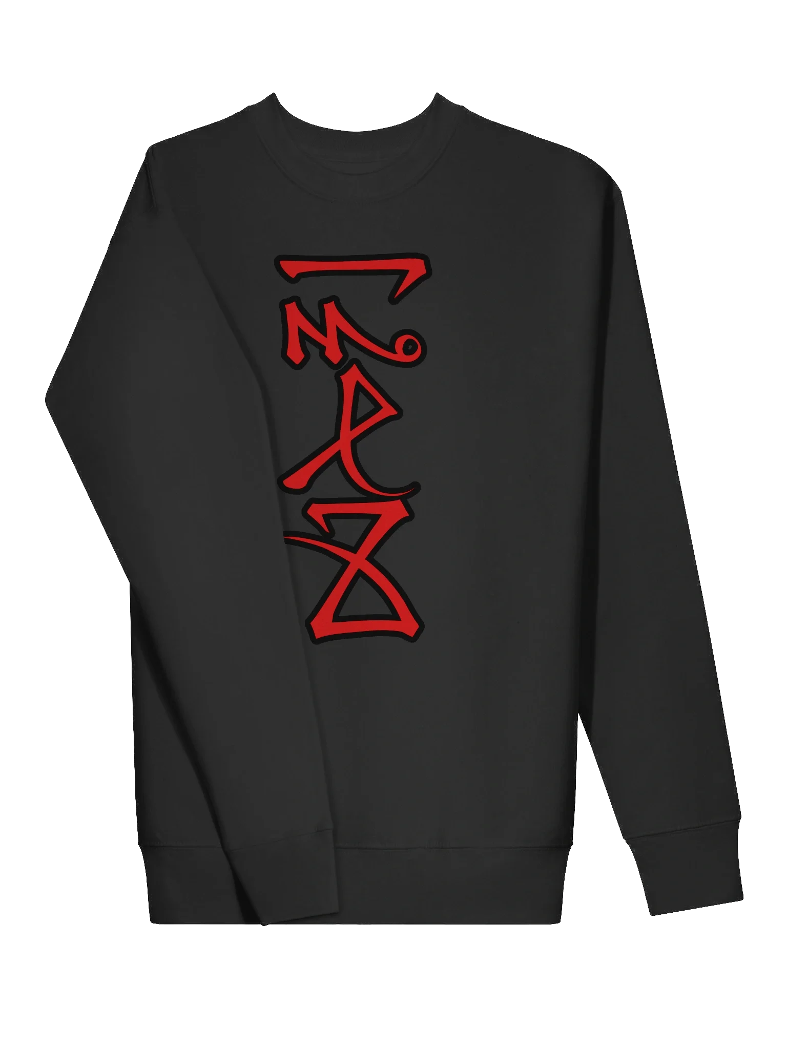 Nget Crimson Calligraphy Premium Sweatshirt product image (3)