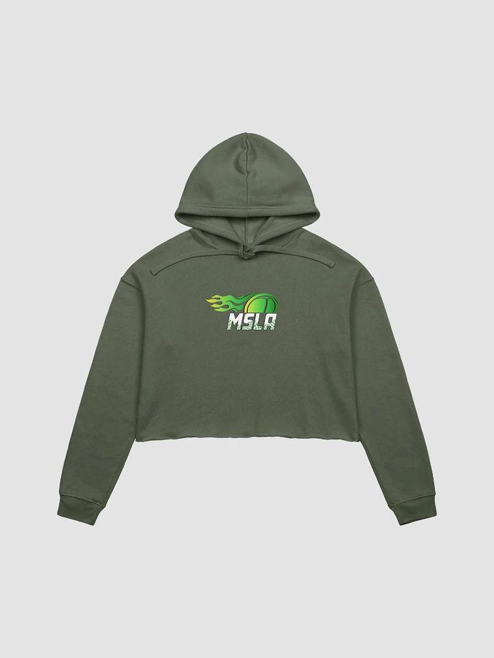 MSLA Green Cropped Hoodie product image (13)