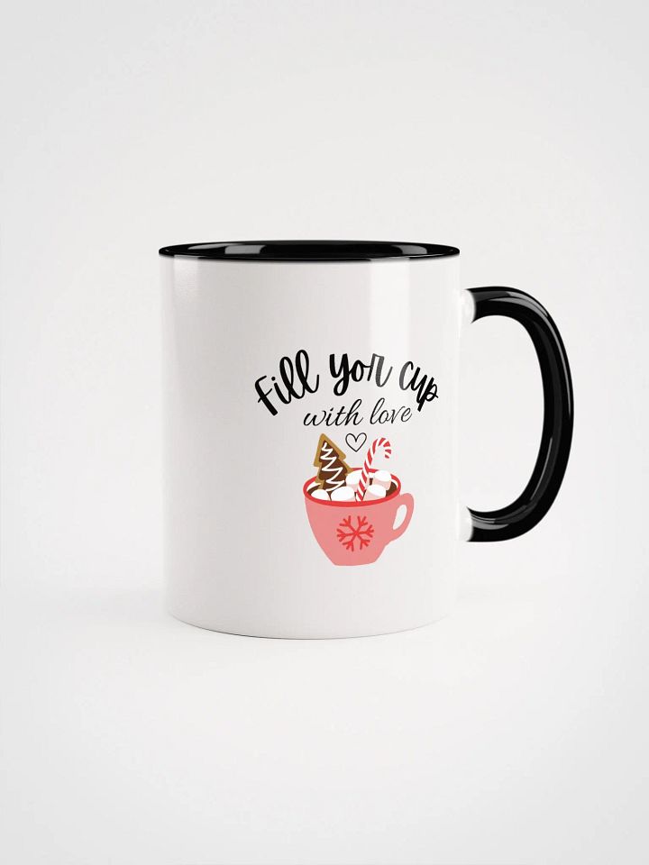 'Fill Your Cup With Love' Ceramic Mug product image (1)