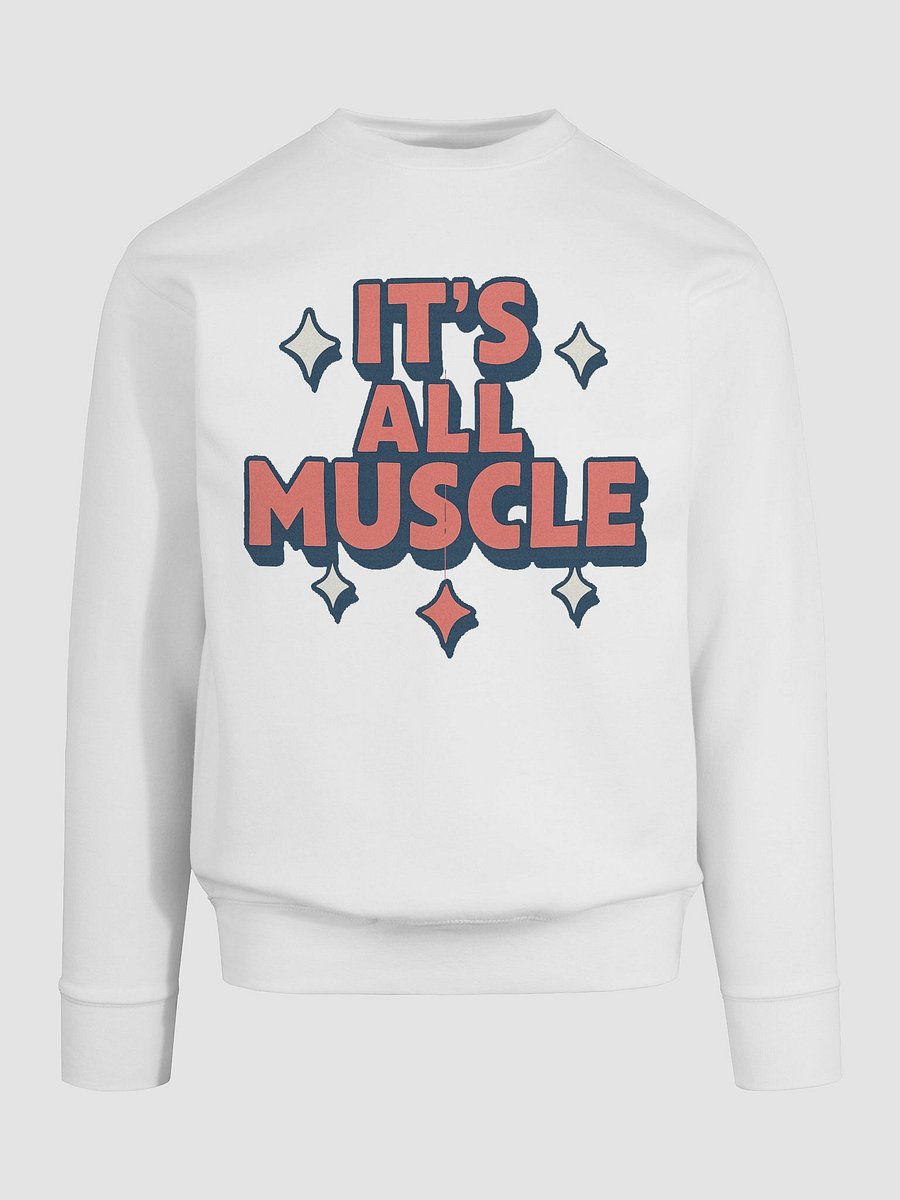 ITS ALL MUSCLE – Retro Typography Design product image (9)