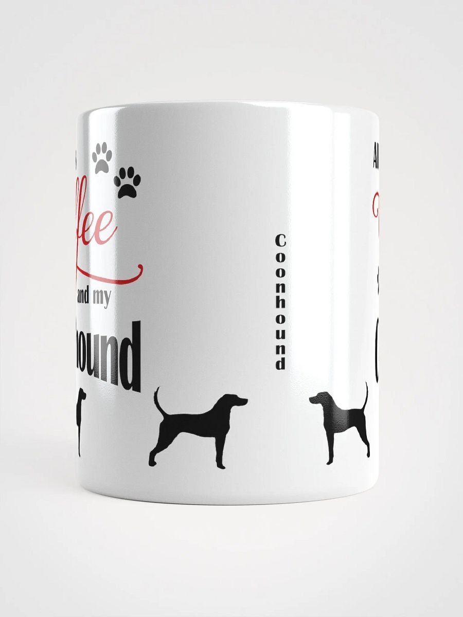 Coffee and my Coonhound Mug product image (5)