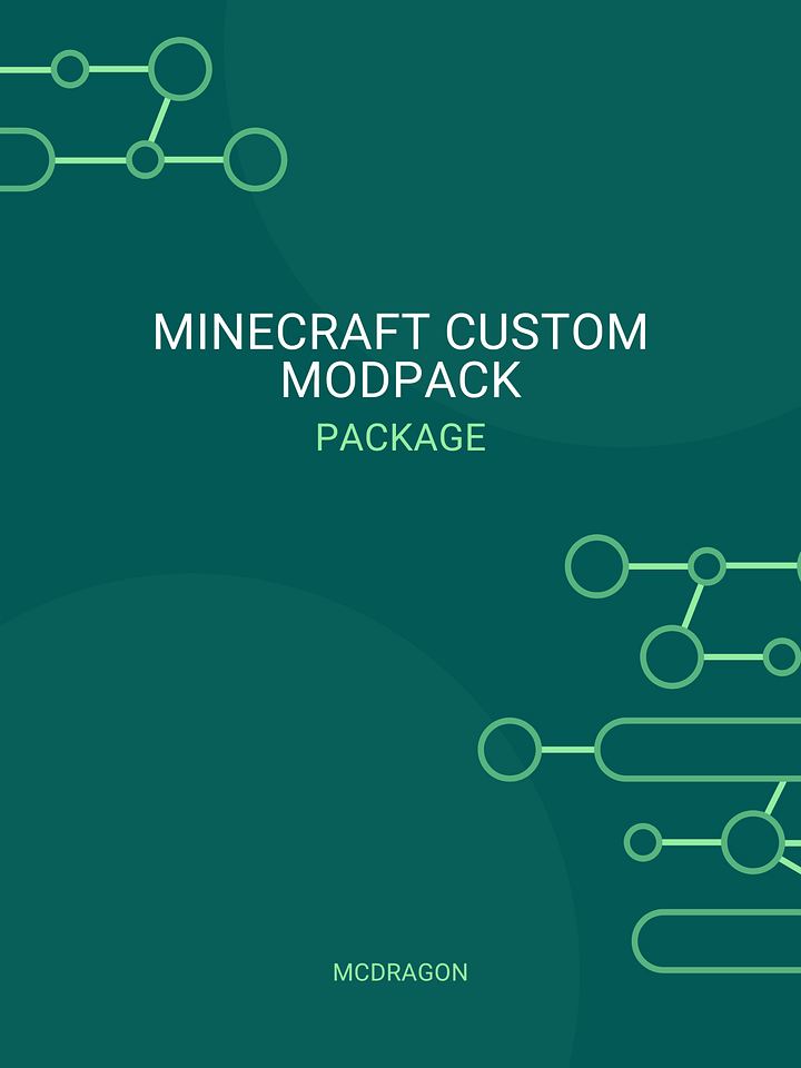 Minecraft Custom Modpack Package product image (1)