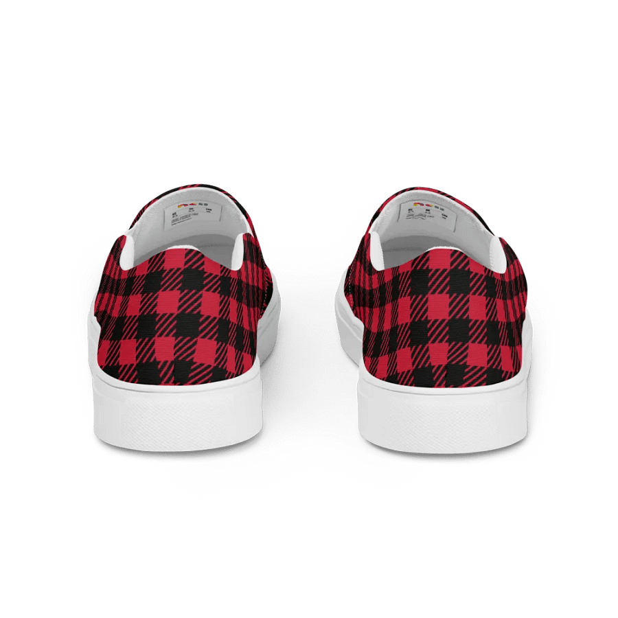Buffalo Plaid Slip-On Canvas Shoes product image (4)