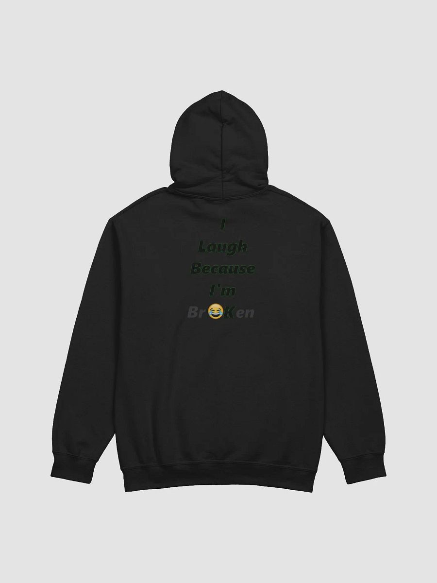 Black Broken Hoodie product image (1)