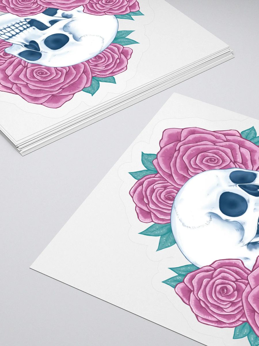 Floral Skull Stickers product image (13)