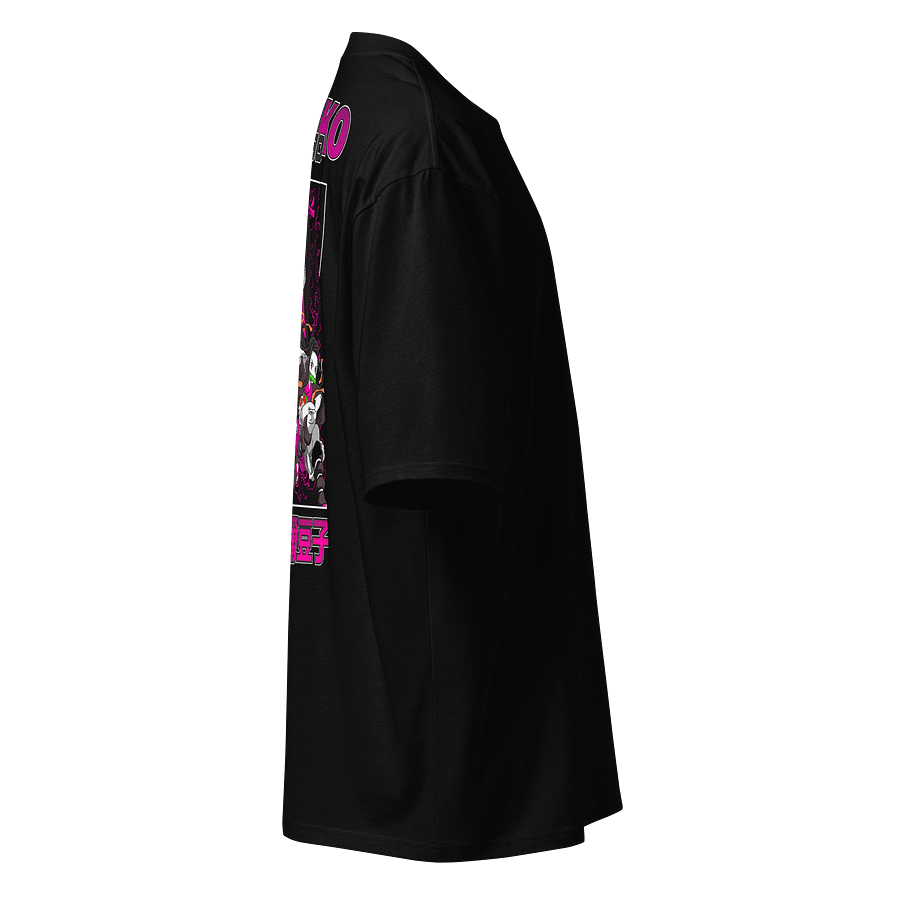 Nezuko Kamado & Demon Slayer Logo Oversized Anime T-Shirt product image (4)