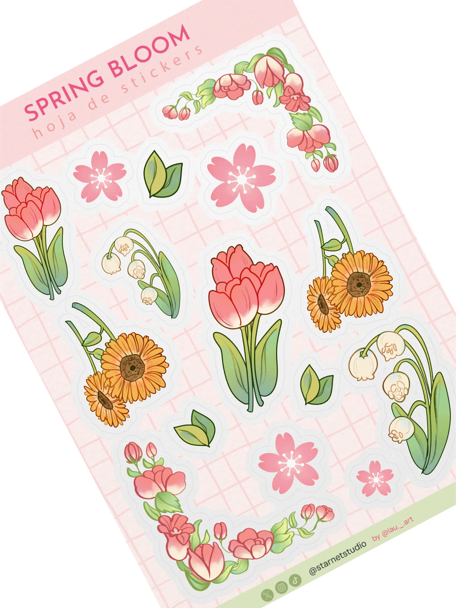 Spring Bloom - Sticker Sheet product image (3)