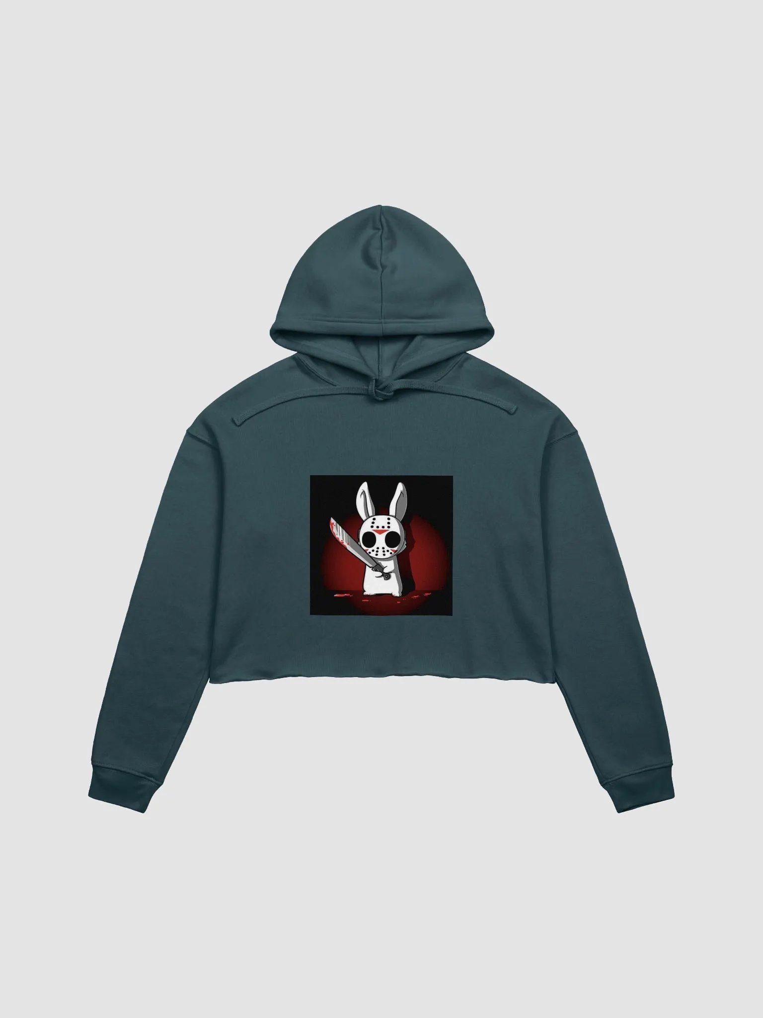 Jason Mask Bunny with Machete Crop Hoodie product image (9)