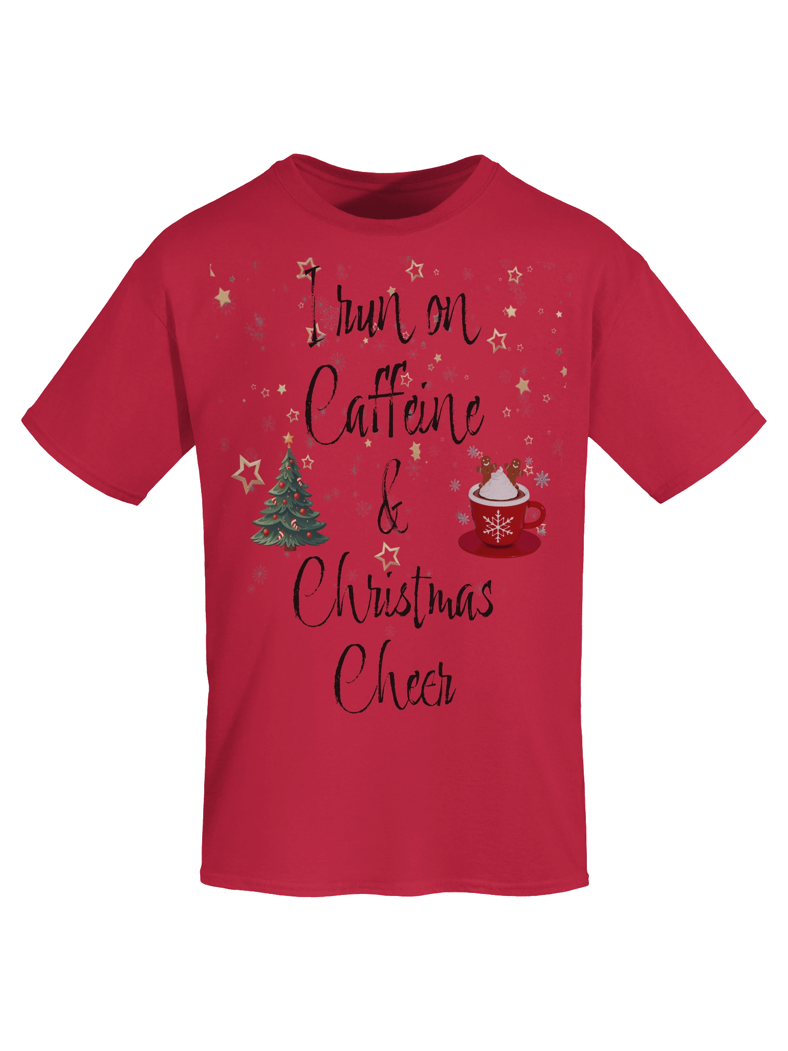 CAFFEINE & CHRISTMAS CHEER TEE product image (19)