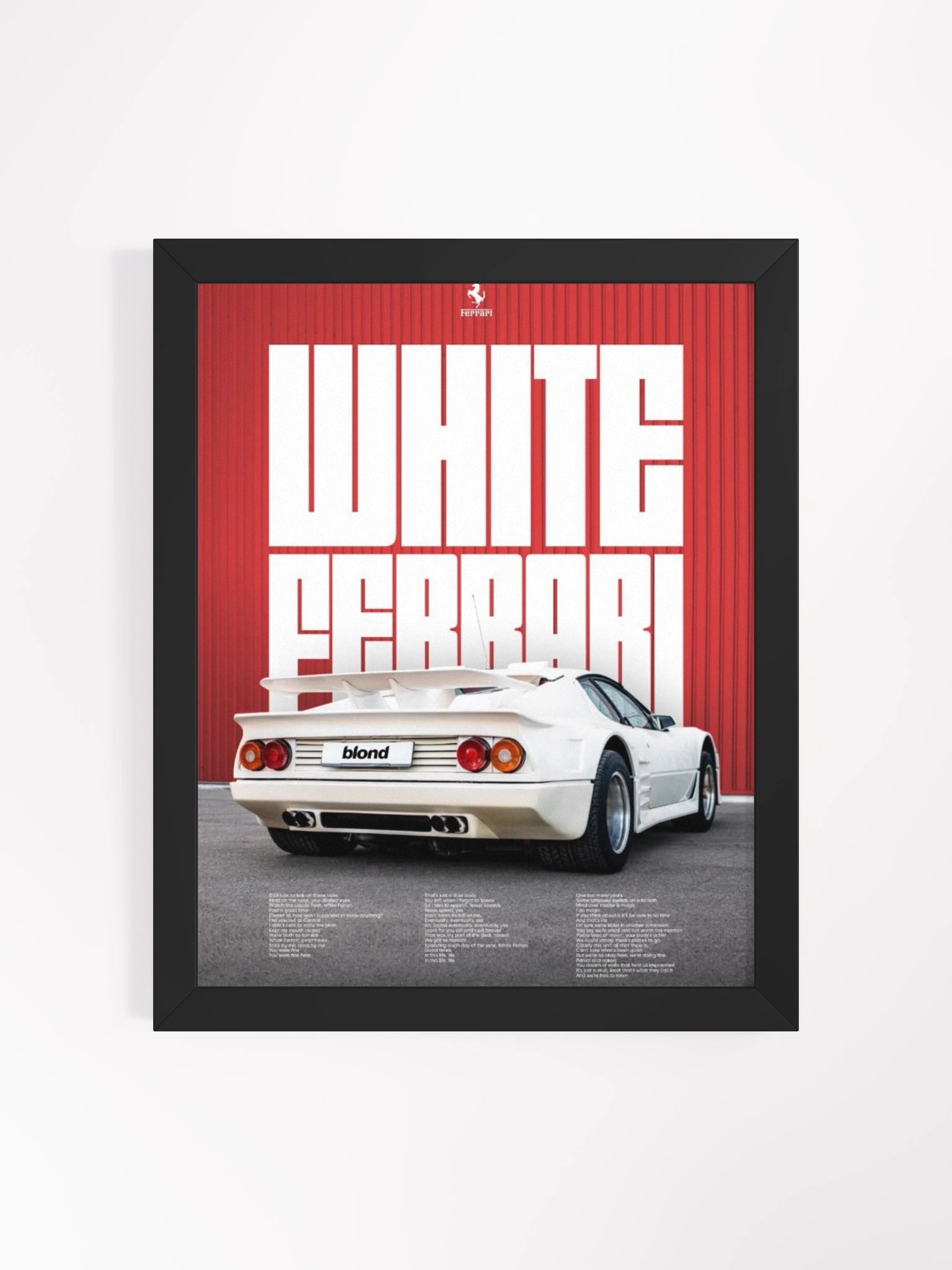 WHITE FERRARI product image (1)