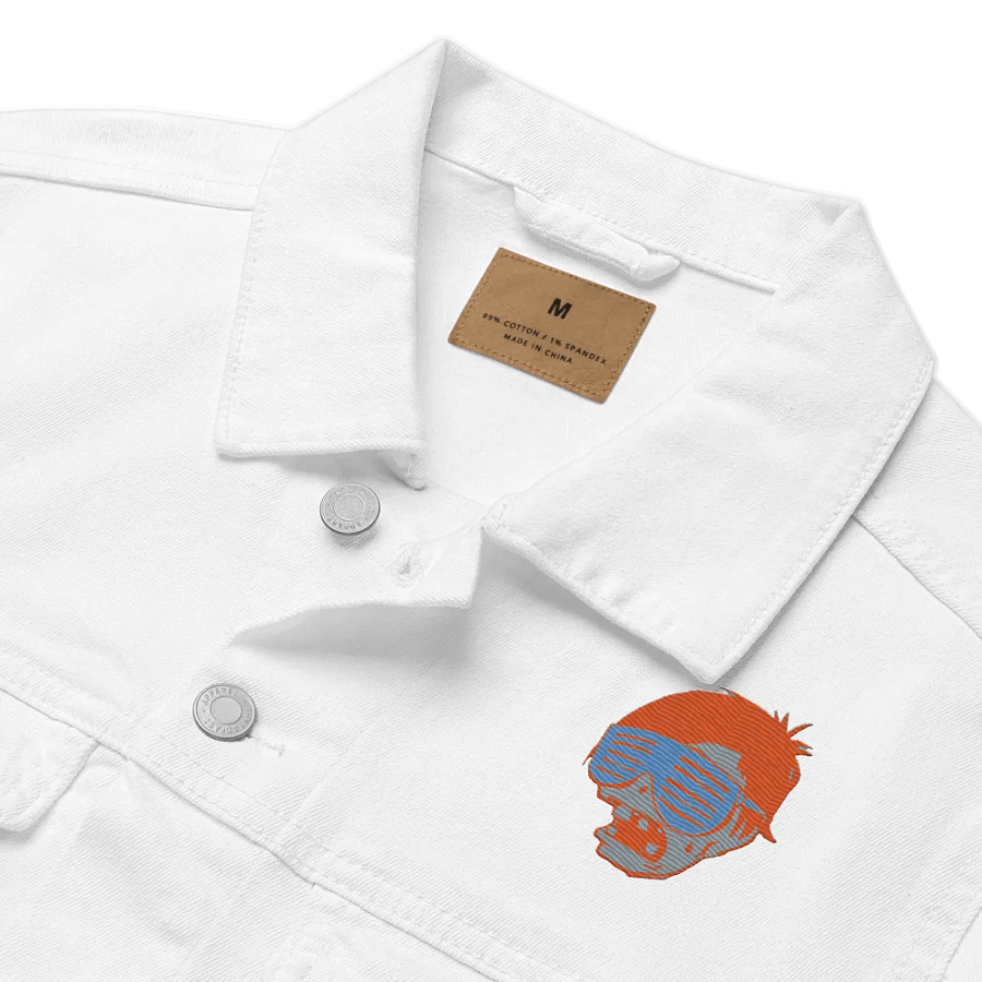 VastLaber Denim Jacket (White) product image (11)