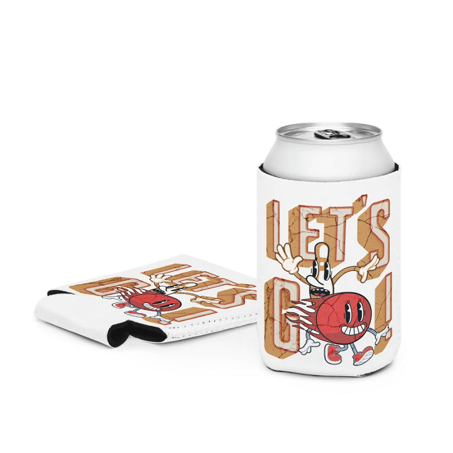 Lets Go Mascot Bowling Can Cooler product image (3)