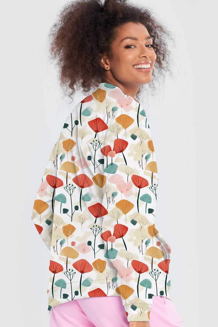 Funny Life Quote All Over Print Bomber Jacket product image (2)