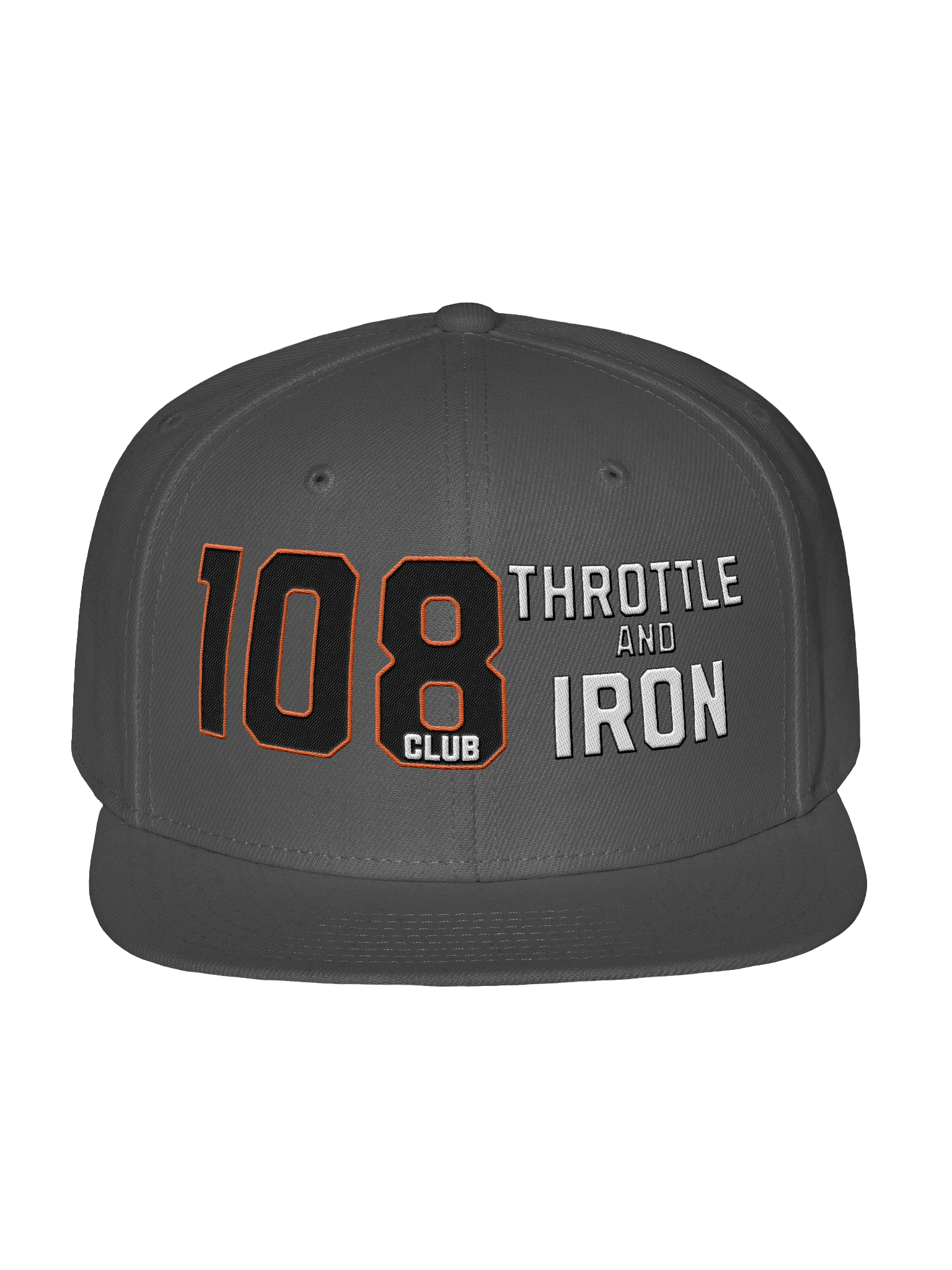 108 Club Throttle & Iron Snapback Hat — OG PowerPlus Edition product image (1)