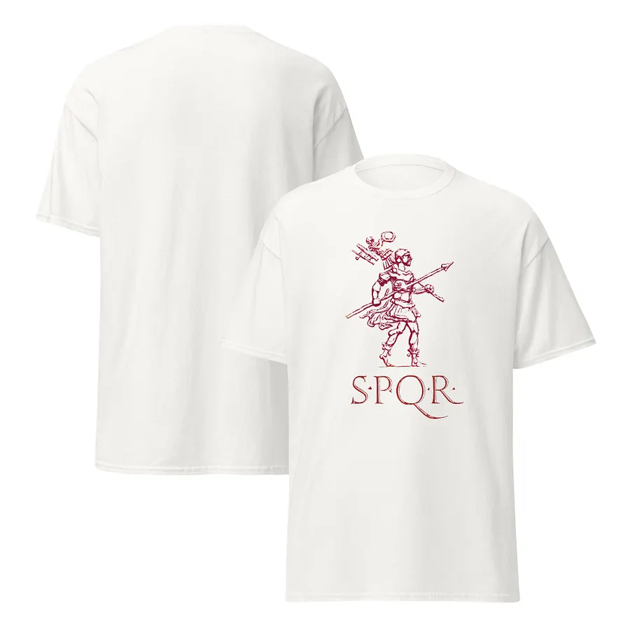 Romulus Ancient Rome's Founder Roman Authentic Art 135 AD, White T-Shirt product image (2)