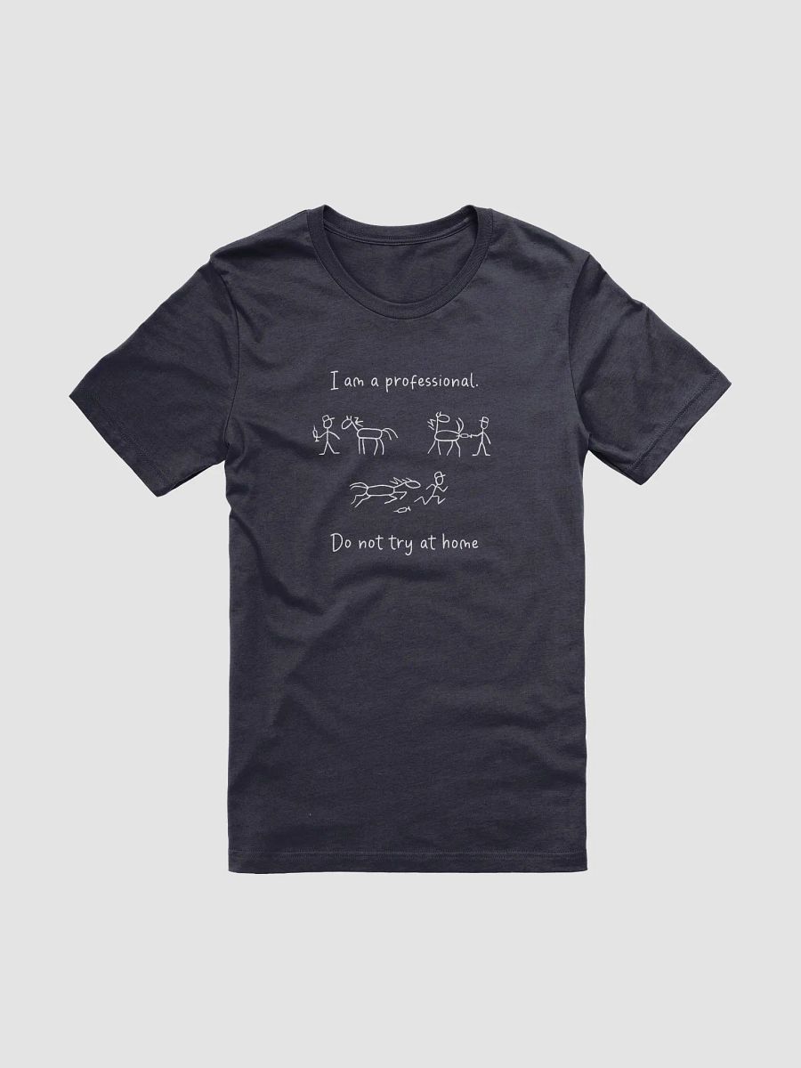"Veterinary cartoon design" t-shirt (Dark background) product image (1)