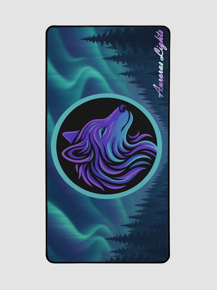 Forest AurorasLights Desk Mat product image (2)
