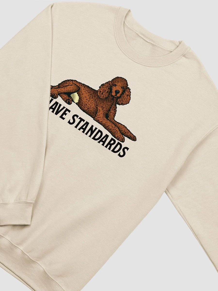 I Have Standards Sweatshirt of a Standard Poodle(Red) | Funny Shirt for Poodle Paw-rents product image (21)