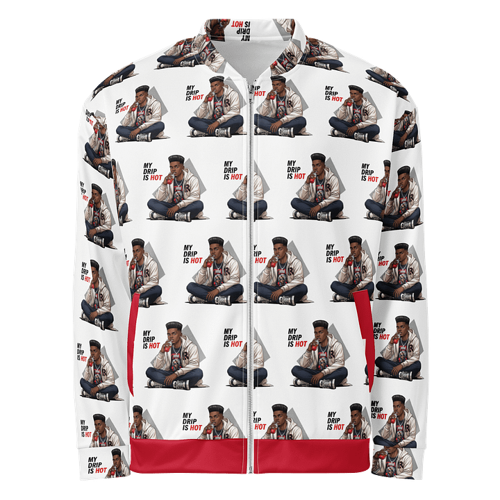 Unisex My Drip Is Hot All-Over Print Bomber Jacket product image (1)