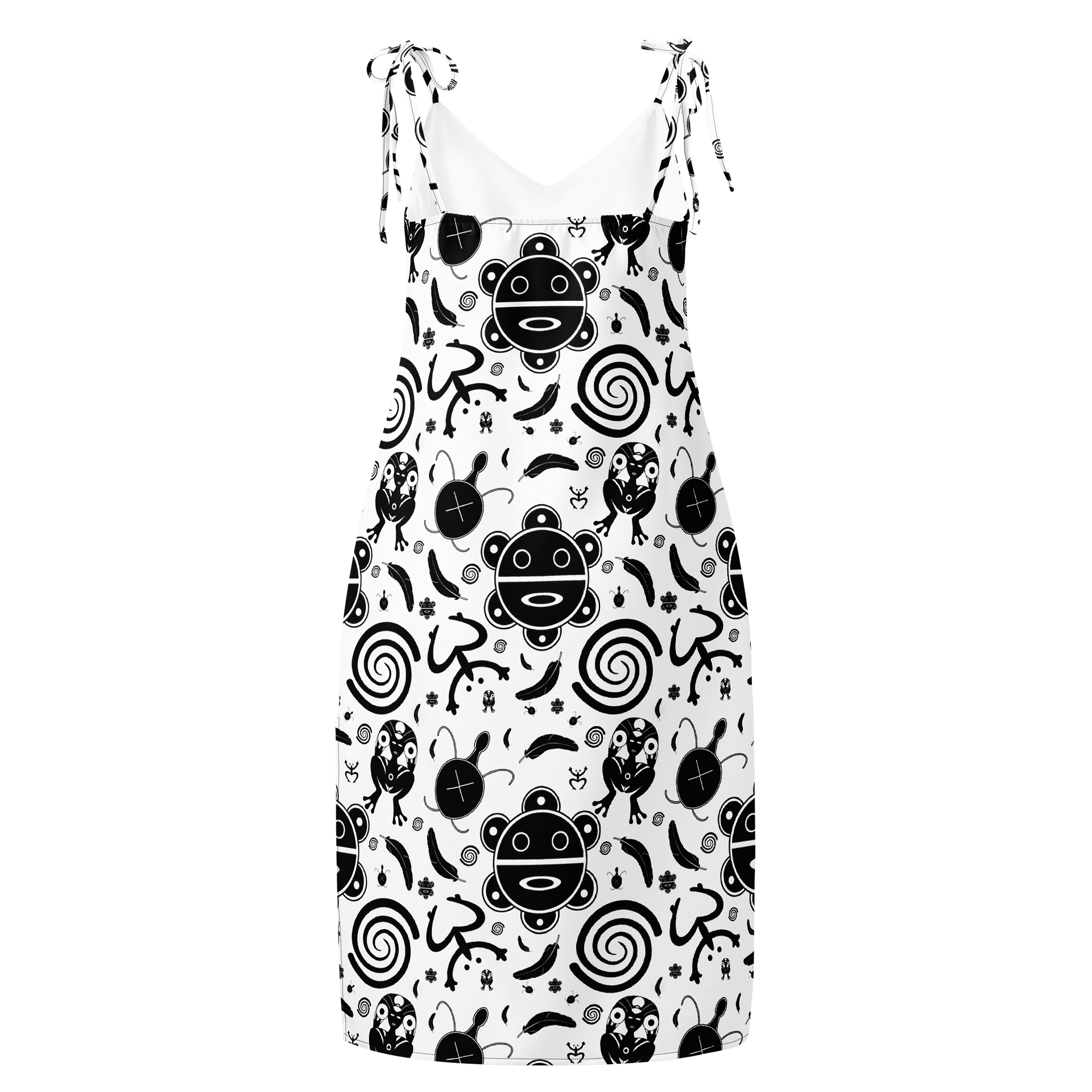 Taino Symbols All-Over Slip Dress product image (2)