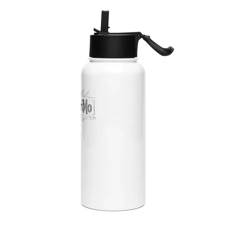 NanoWriMo Pencil-Drawn Evergreen Water Bottle - Stainless Steel product image (2)