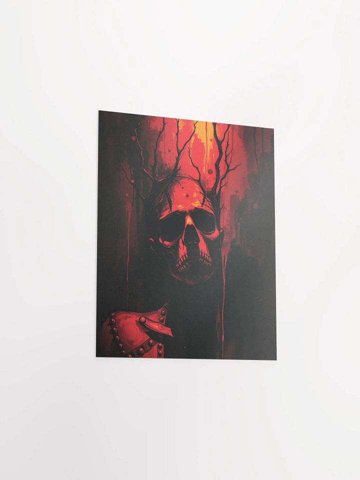 Rooted Skull Matte Poster product image (5)
