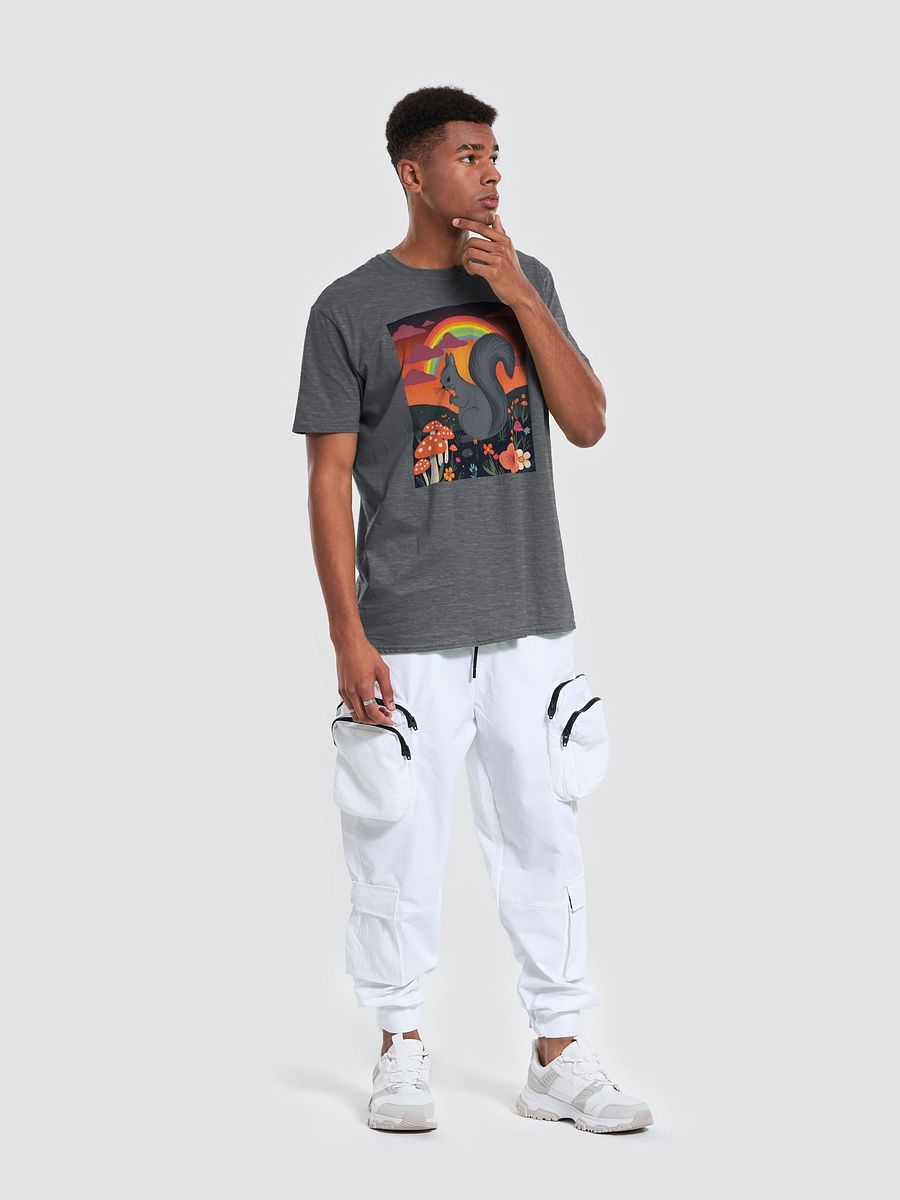 Whimsical Sunset Squirrel T-Shirt product image (5)