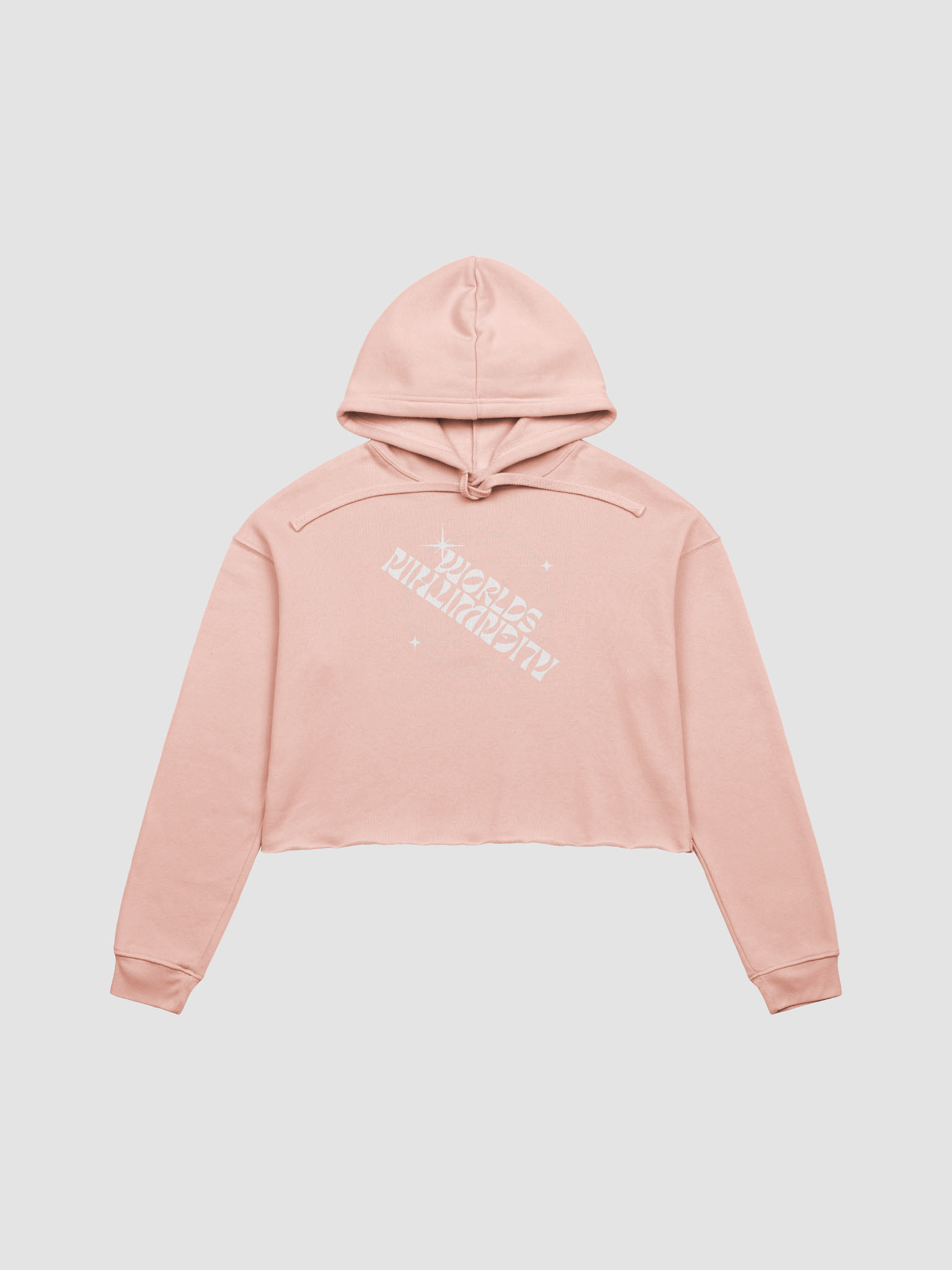 Starry Globe Emblem Crop Hoodie product image (1)
