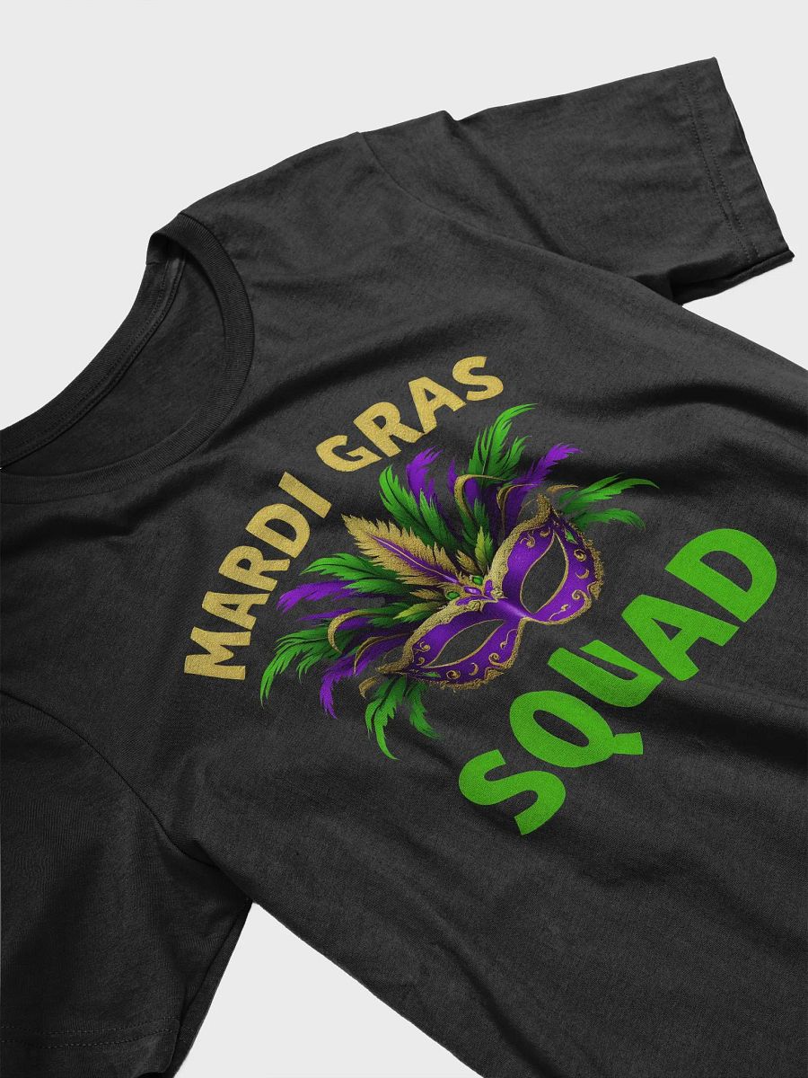 Mardi Gras Squad Mask T-Shirt product image (3)
