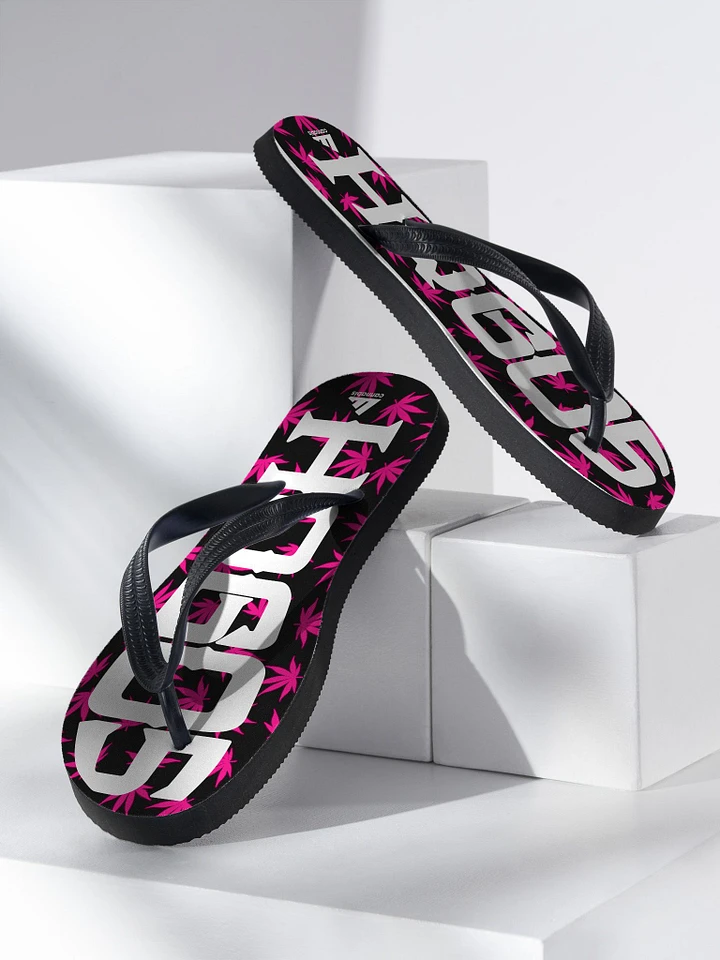 HempQuarters Pink Flip Flops product image (2)