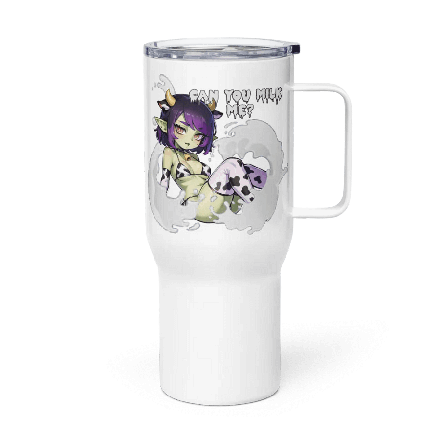 Moo-velous goblin girl Travel Mug with Handle product image (3)