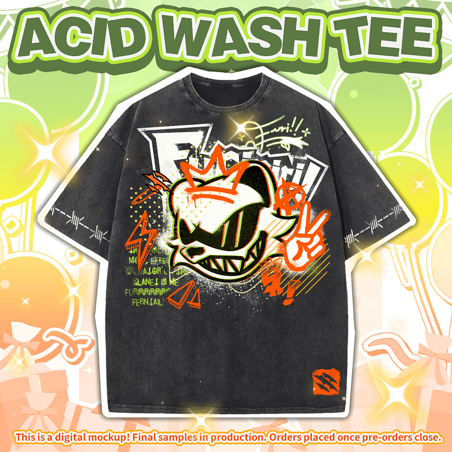 Furi Bday Oversized T-Shirt product image (1)