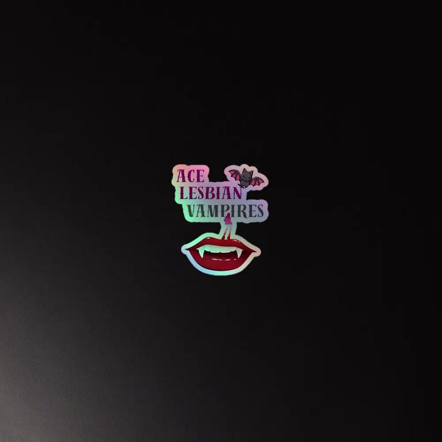Ace Lesbian Vampires - Sticker product image (4)
