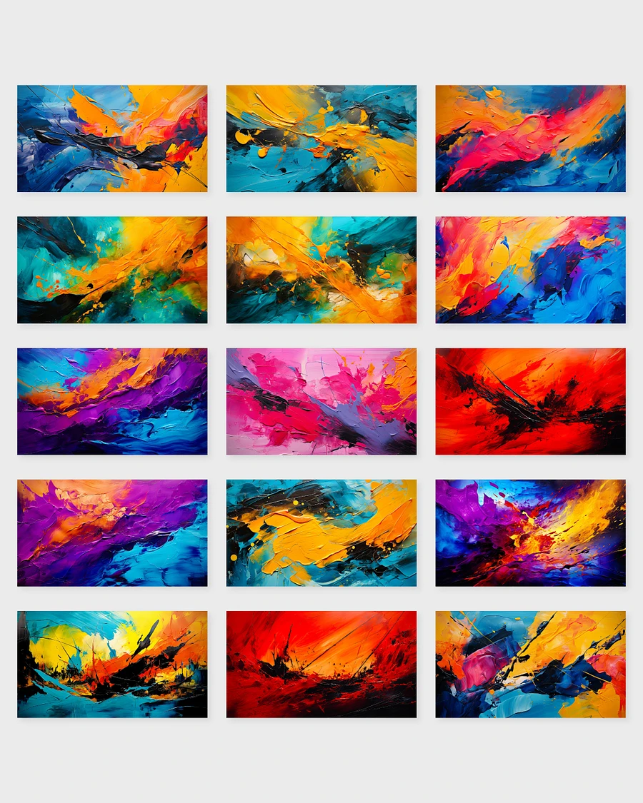 Paint Brush Madness 8K Wallpaper Pack product image (4)