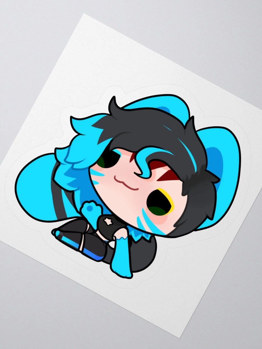 Mega - Blue Sticker product image (2)