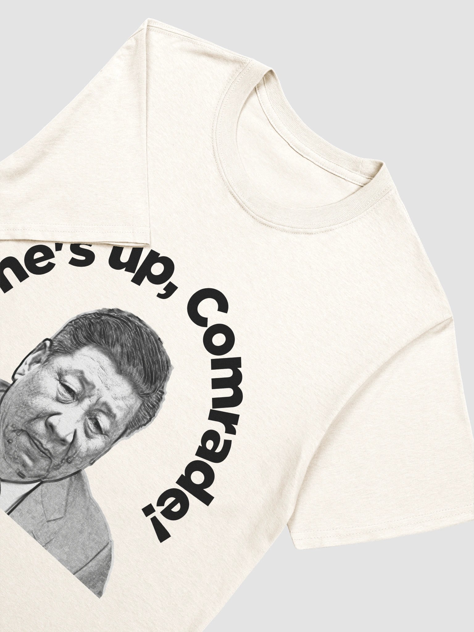 NEW ARRIVAL! "Time's up, Comrade!" Unisex Softstyle T-Shirt product image (2)