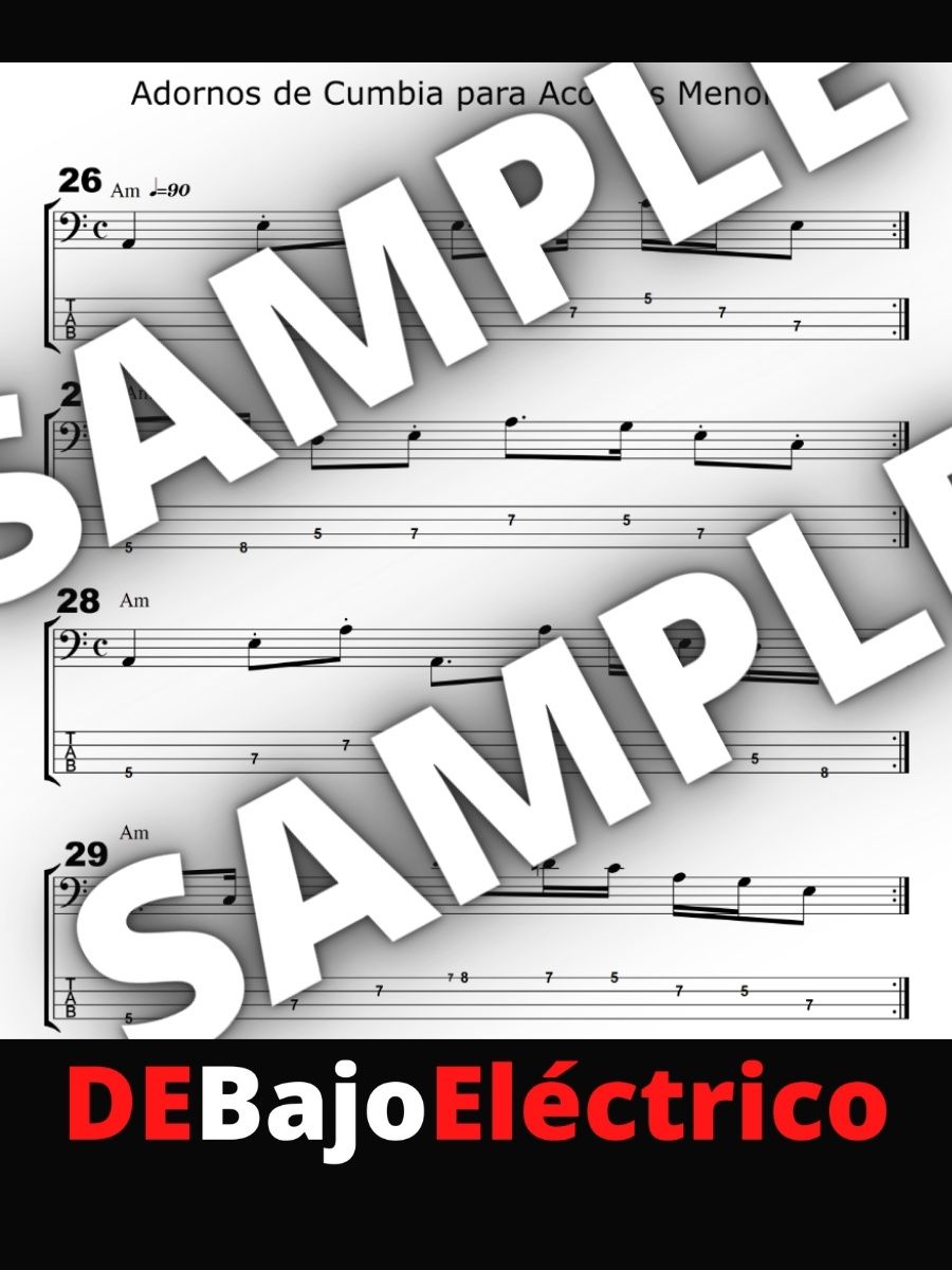 Bajo Cumbia - Adornos para bajo cumbia product image (2)