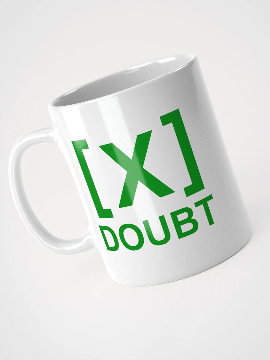 X [DOUBT] mug product image (3)