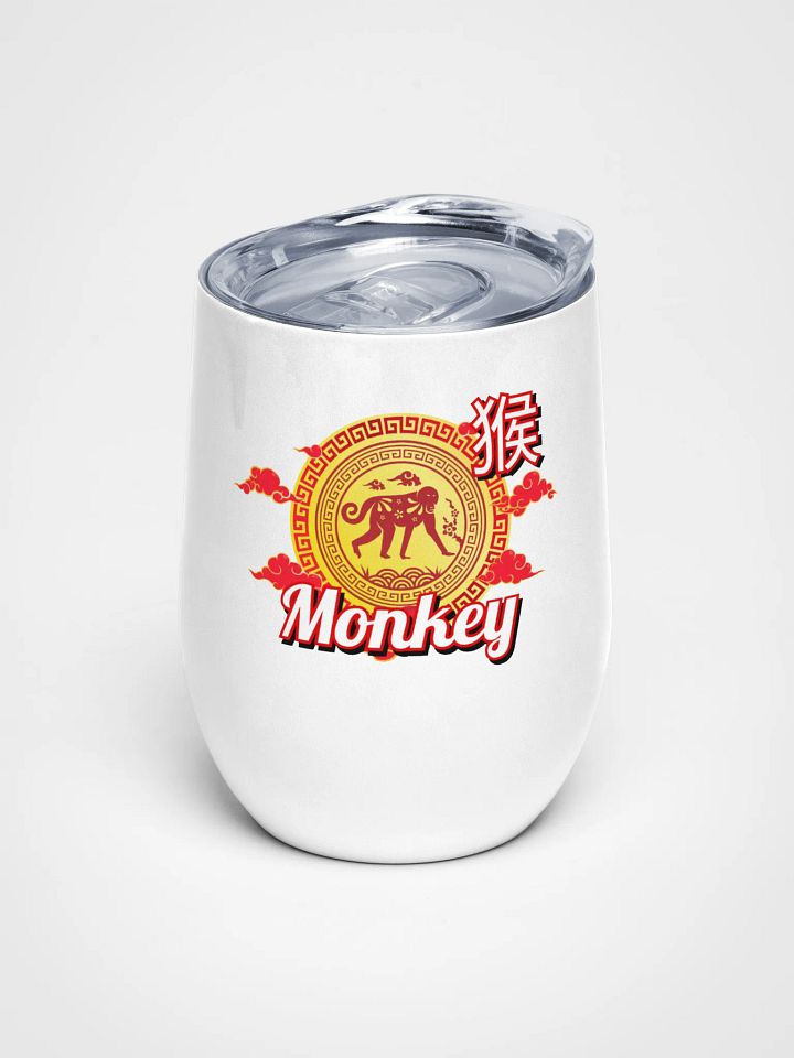 Monkey - Chinese Zodiac Wine Tumbler product image (1)