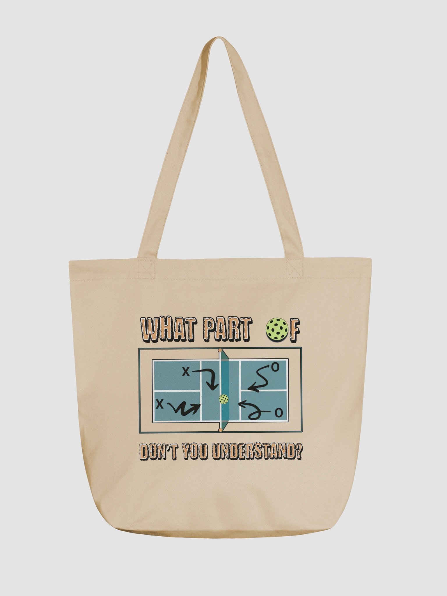 What Part Of Pickleball Dont You Understand Strategic Court Tote Bag product image (2)