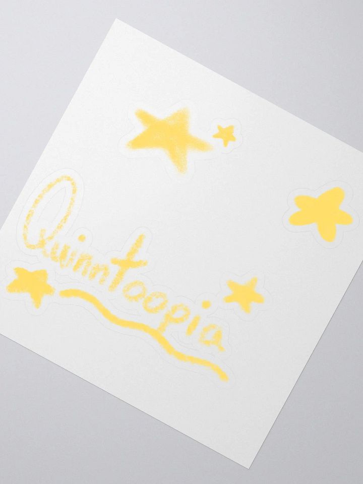 Quinntoopia Name & Star Stickers product image (2)