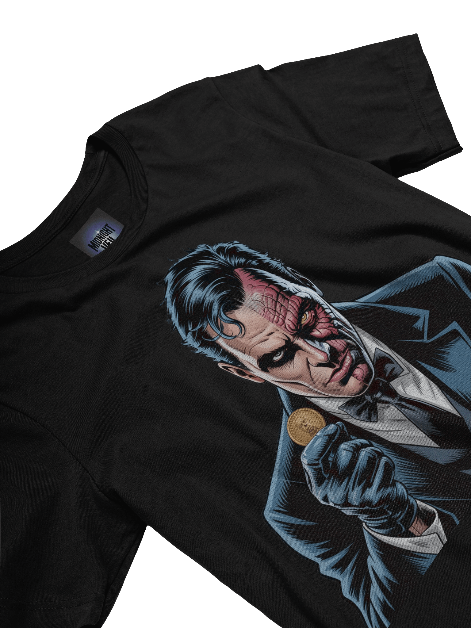 Two-Face Coin of Reckoning Supersoft T-Shirt product image (5)