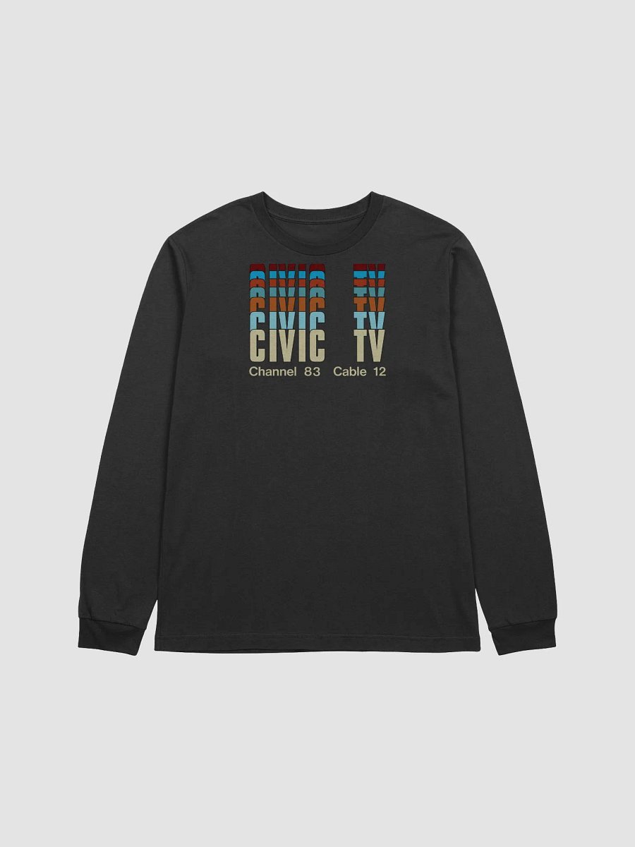 CIVIC TV Channel 83 Cable 12 Logo (Unisex Long Sleeve T) product image (1)