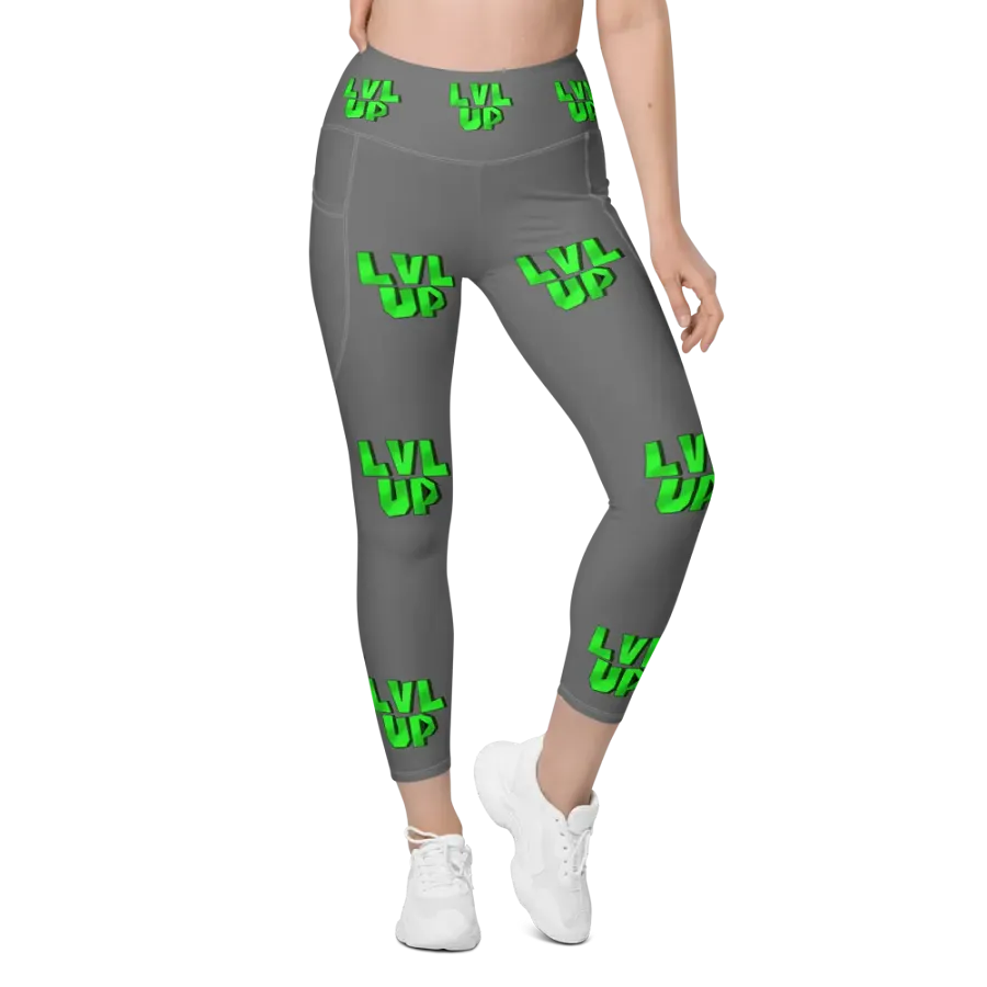 LVL UP Grey Yoga Pants product image (2)