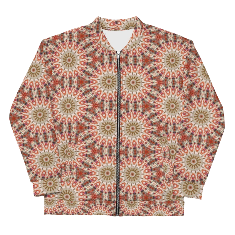 Abstract Suns Pattern Unisex All Over Print Bomber Jacket product image (6)
