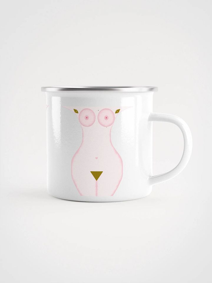 Genuine Femininity Enamel Mug product image (1)