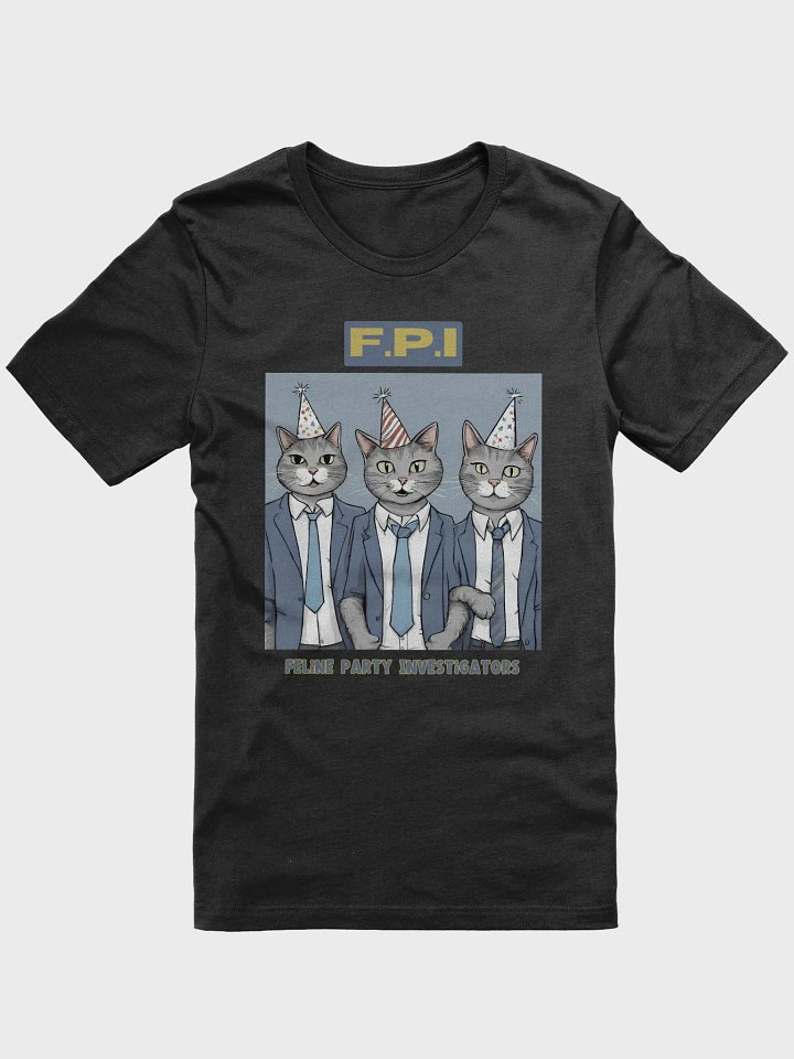 Feline Party Investigators T-Shirt product image (1)